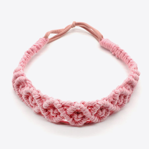 Assorted 2-Pack Macrame Flexible Headband