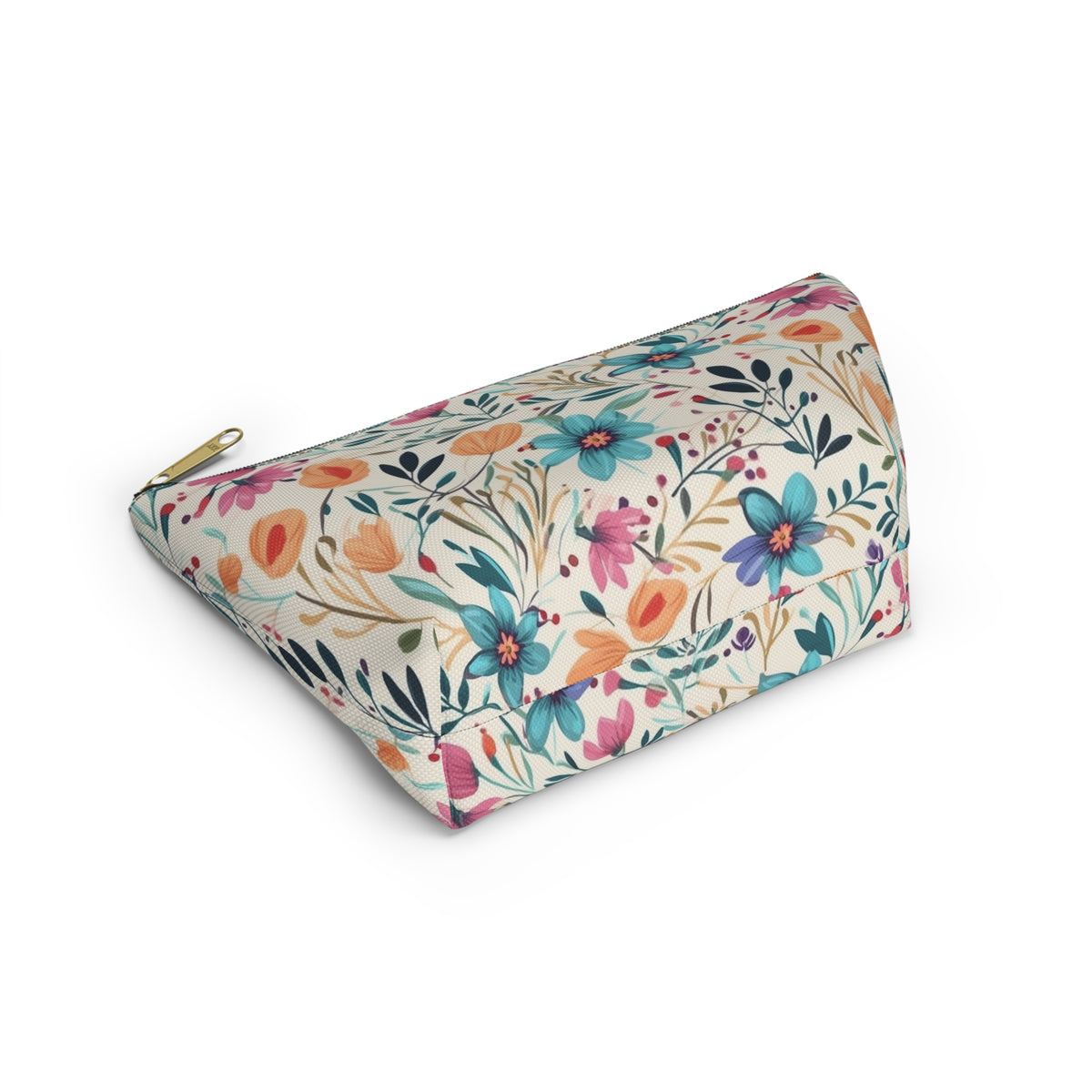 Blooming Accessory Pouch w T-bottom