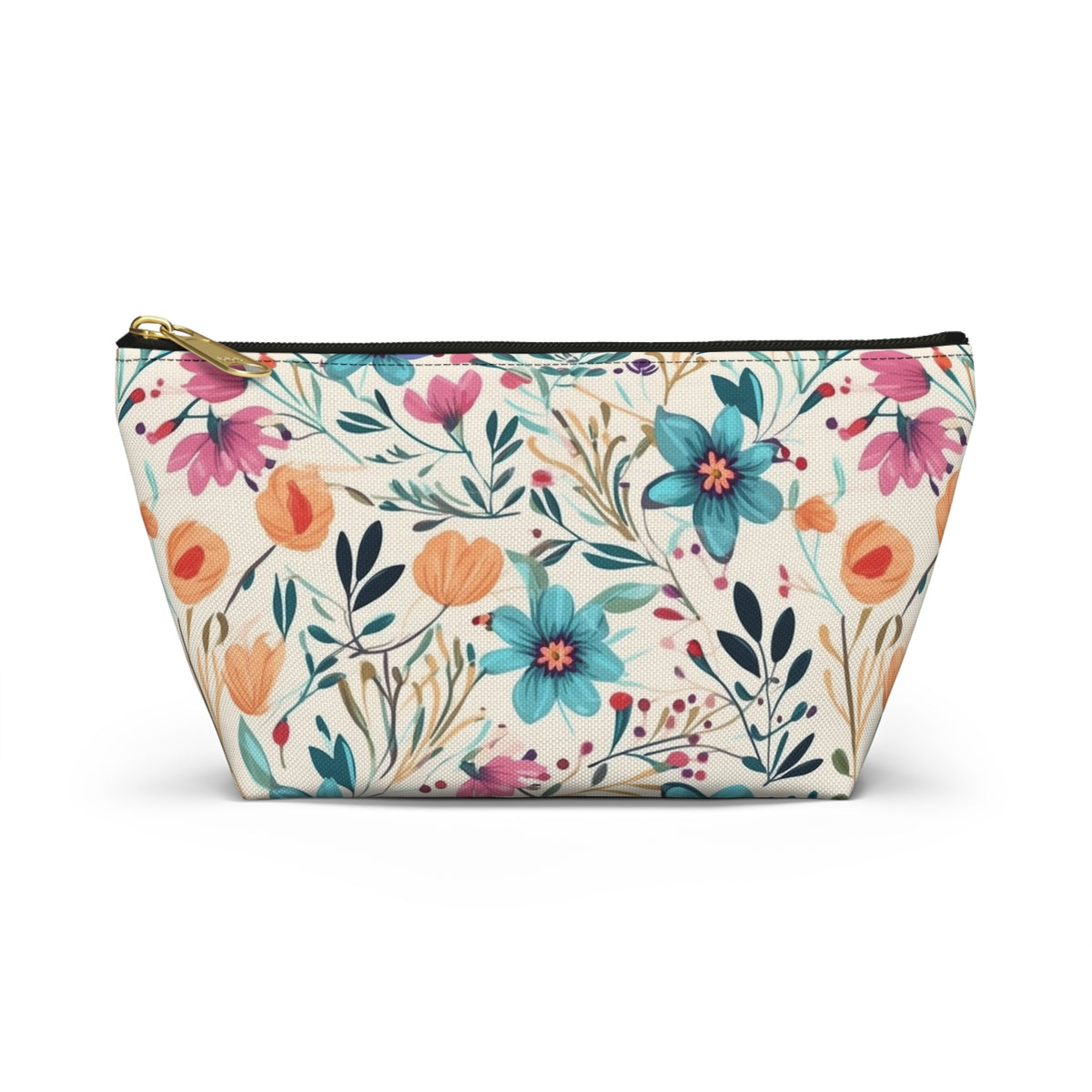 Blooming Accessory Pouch w T-bottom