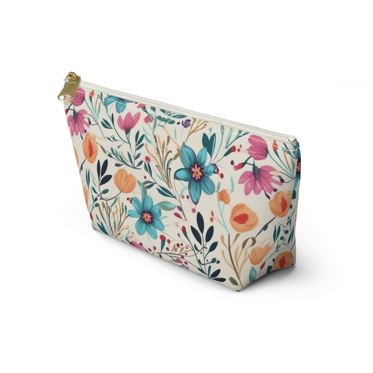 Blooming Accessory Pouch w T-bottom