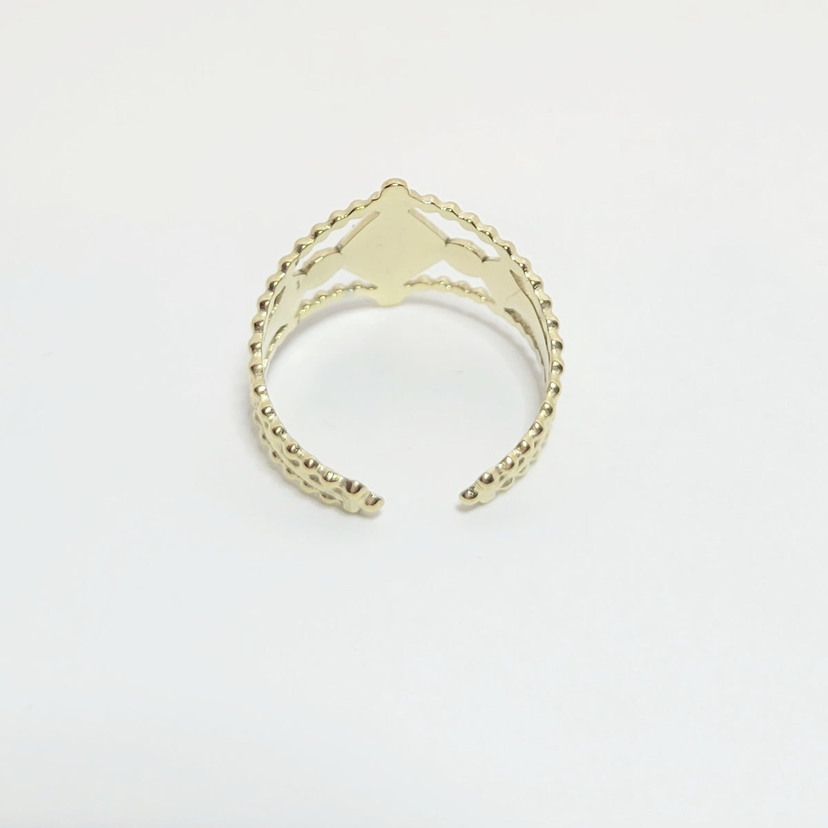 Gold and Black Mystic Eye Ring