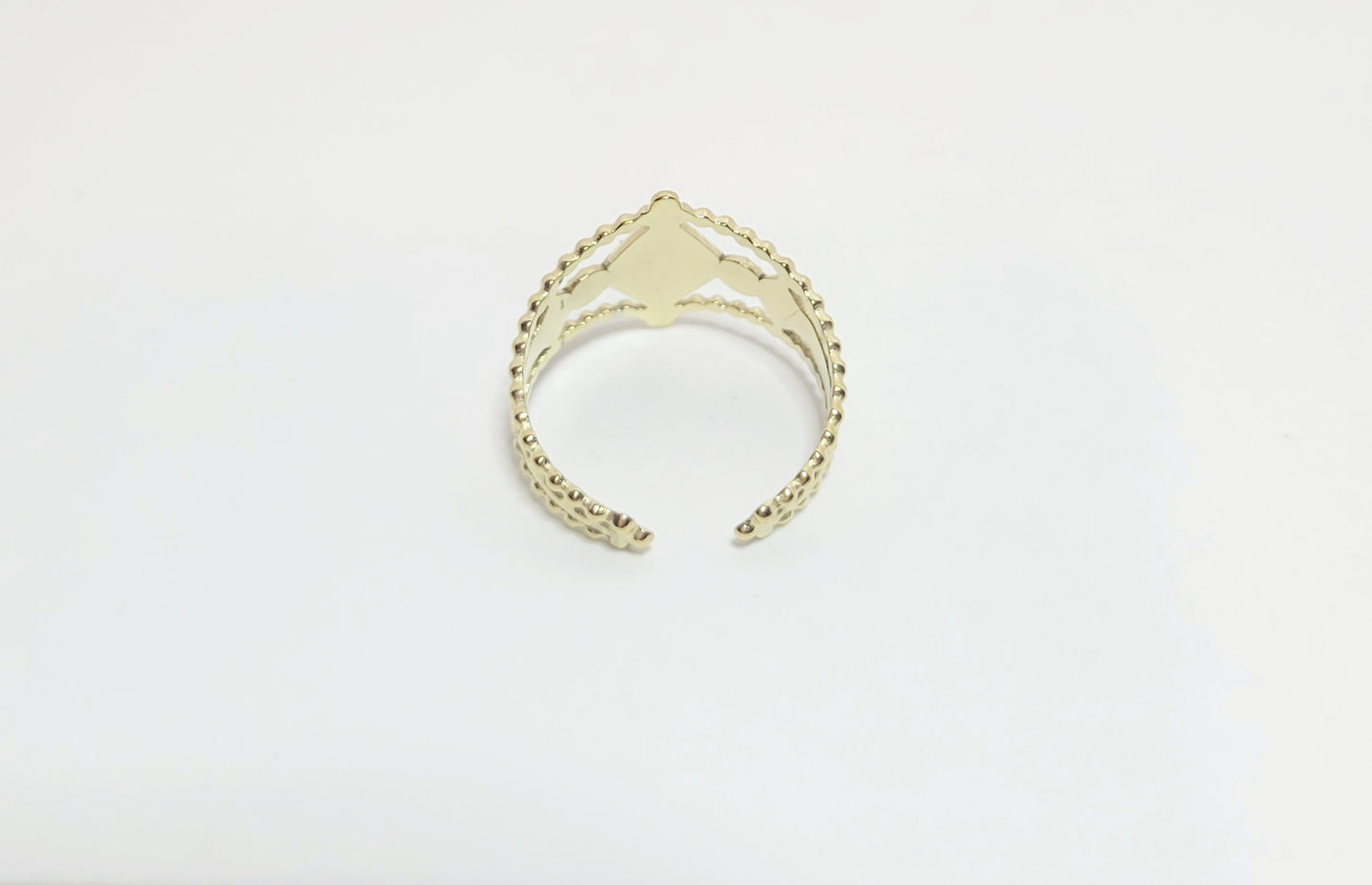 Gold and Black Mystic Eye Ring