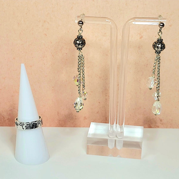 Sparkle Drop Earrings.