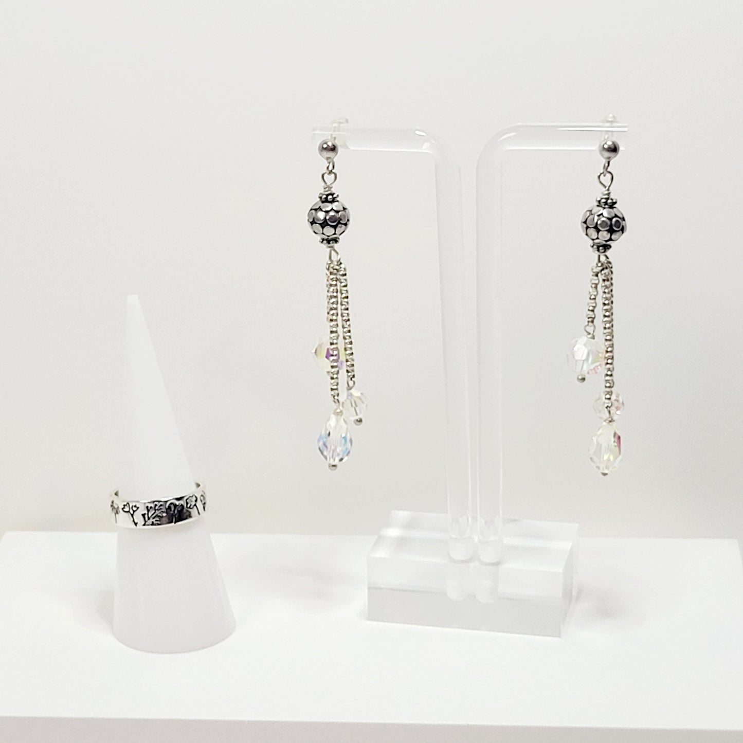 Sparkle Drop Earrings.