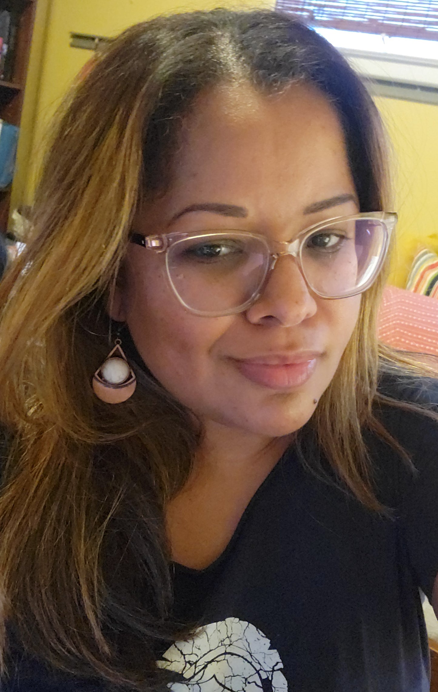 Marble Tear Drop Earrings