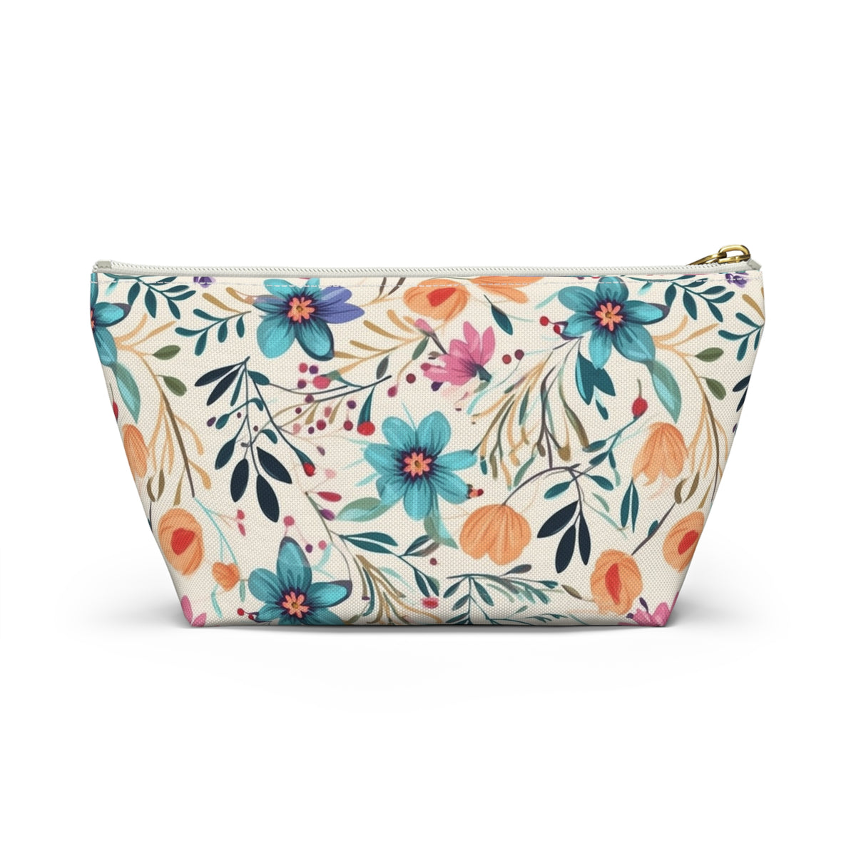 Blooming Accessory Pouch w T-bottom