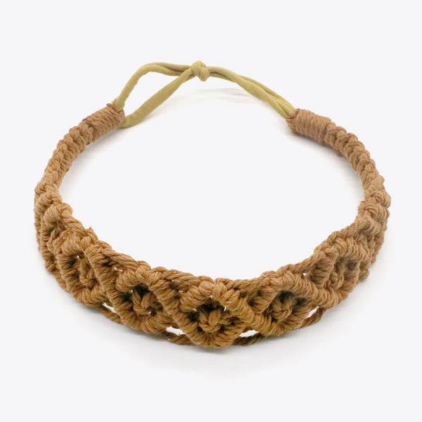 Assorted 2-Pack Macrame Flexible Headband