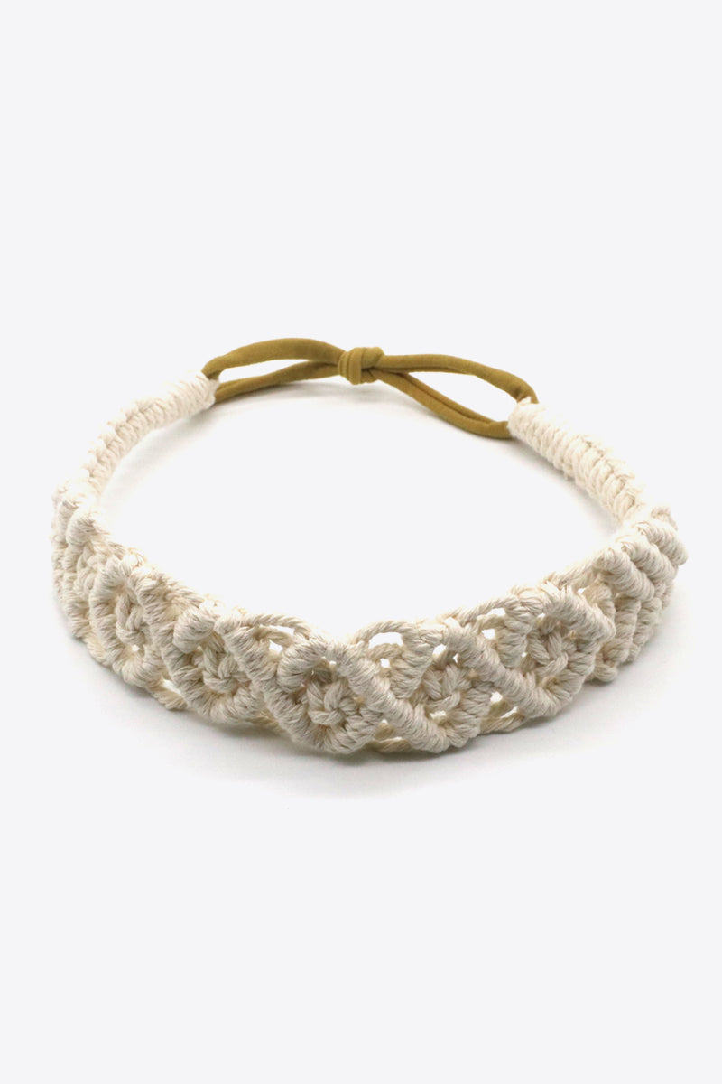 Assorted 2-Pack Macrame Flexible Headband