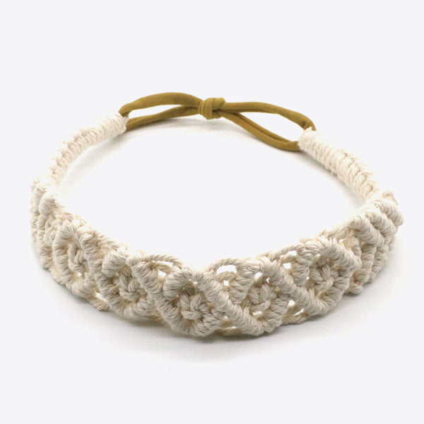 Assorted 2-Pack Macrame Flexible Headband