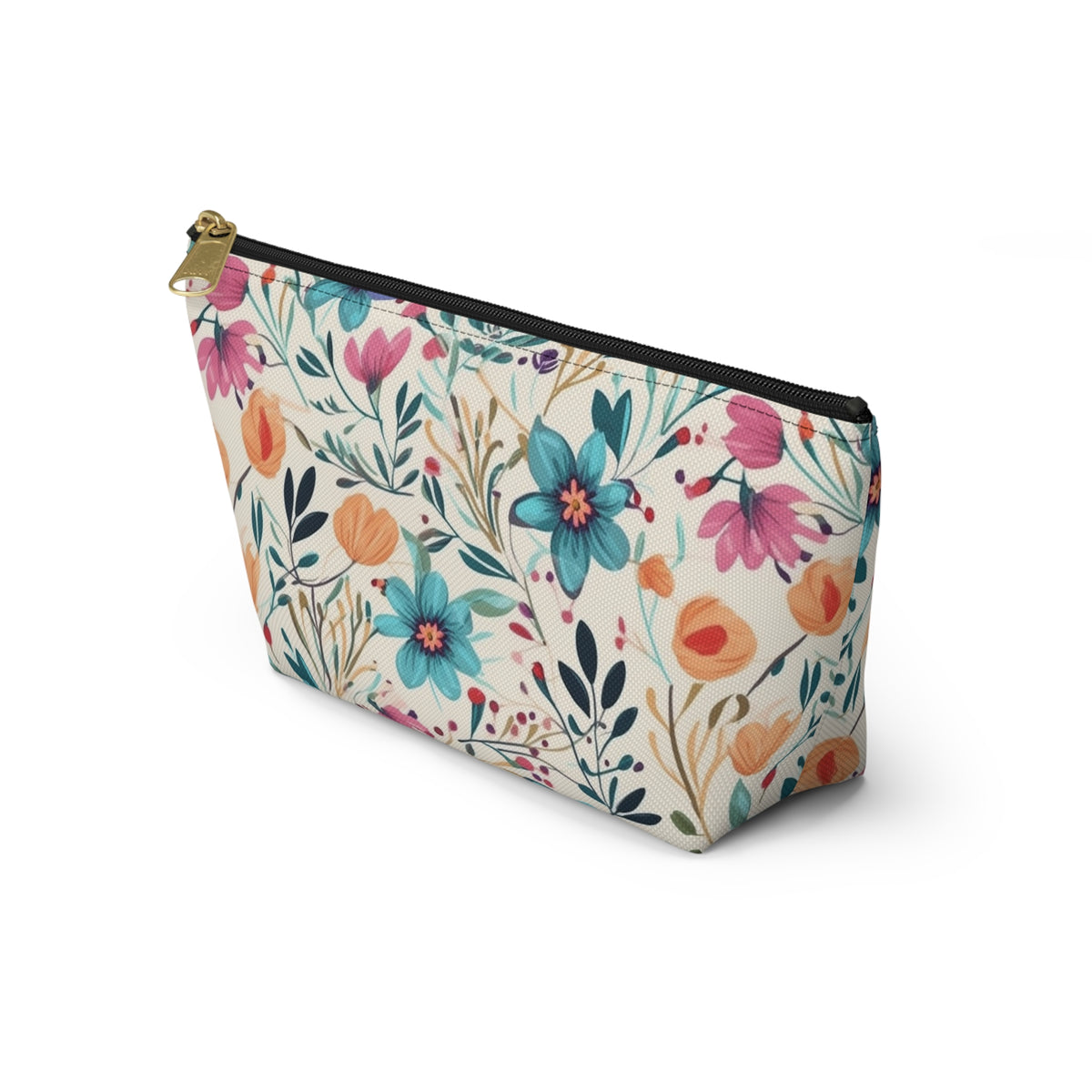 Blooming Accessory Pouch w T-bottom