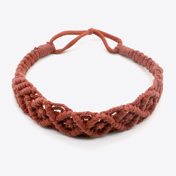 Assorted 2-Pack Macrame Flexible Headband