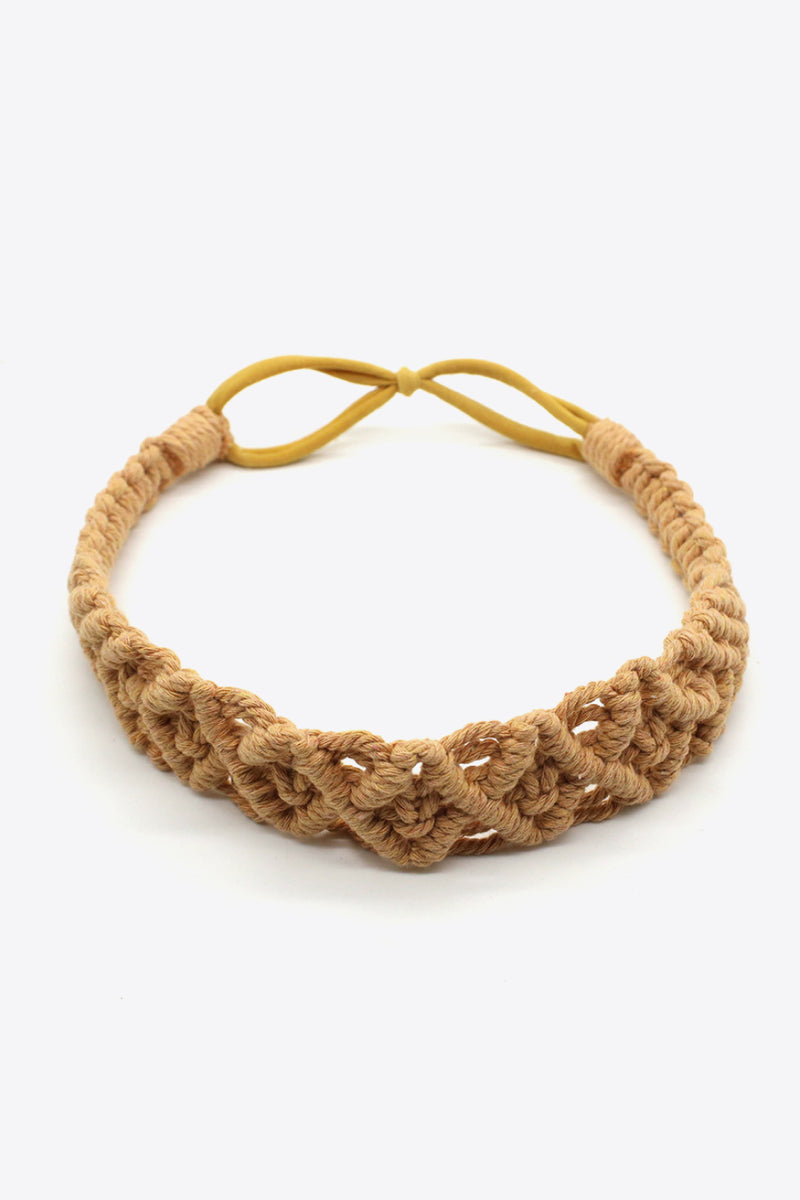 Assorted 2-Pack Macrame Flexible Headband