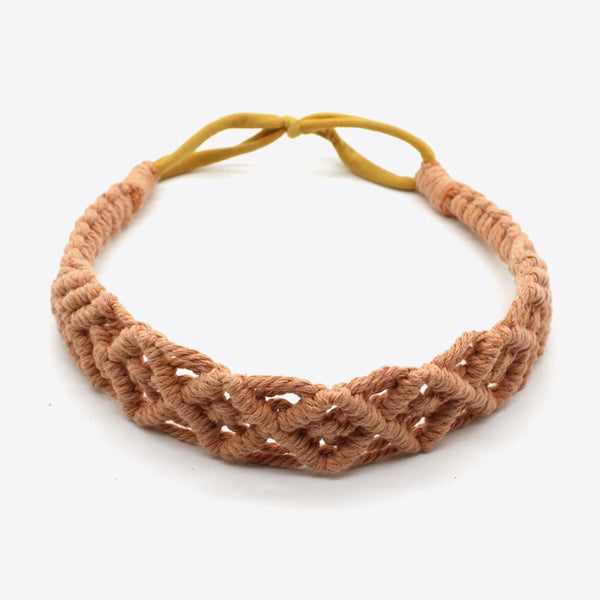 Assorted 2-Pack Macrame Flexible Headband