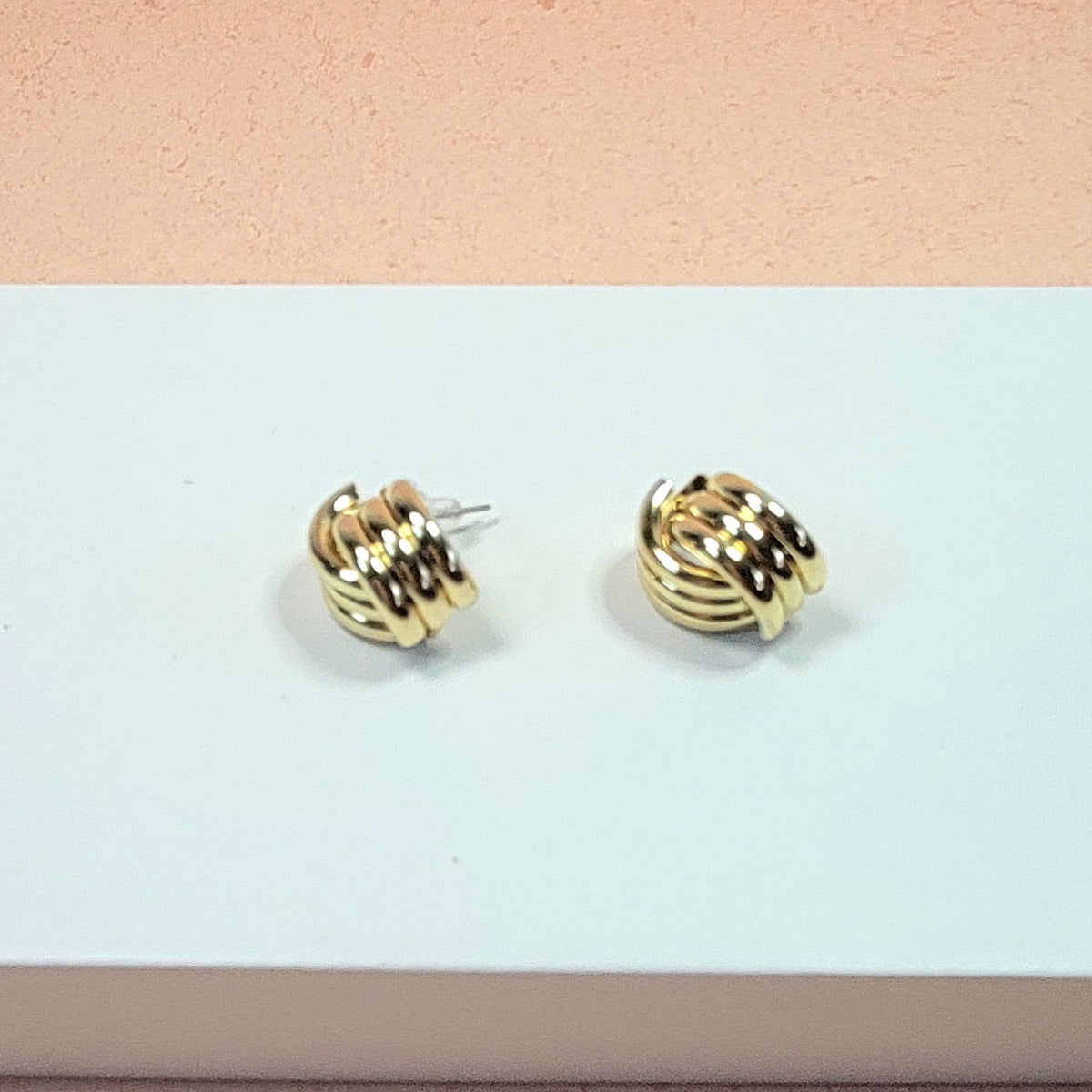 Silver or Gold Knot Earrings