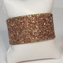 Golden Glitter Bracelet/Cuff